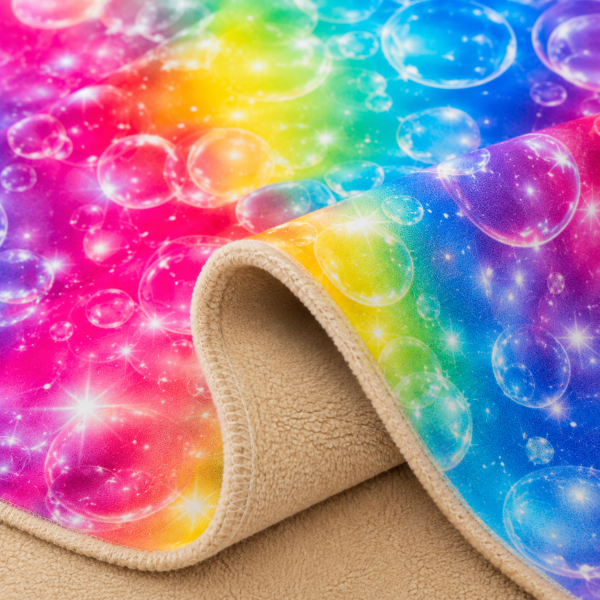 Softshell - Rainbow Bubbles – Regenbogenfarben